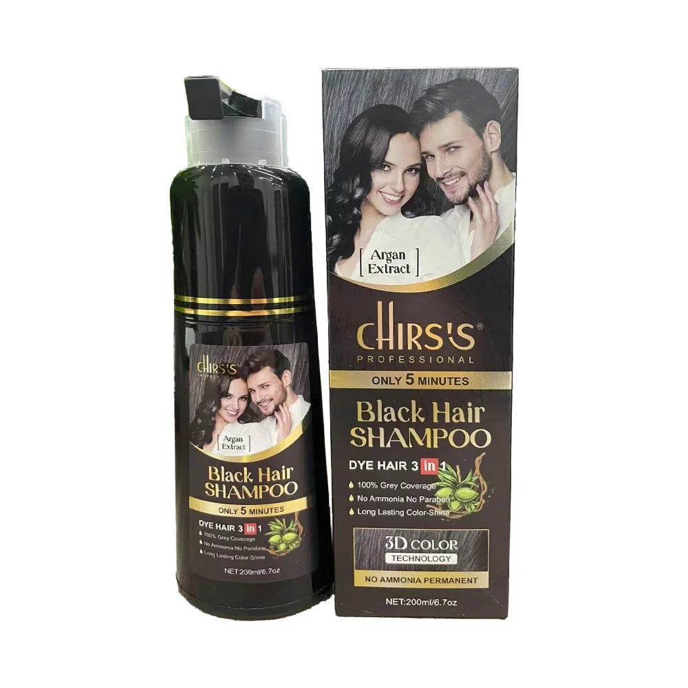 CHIRS'S Professional Hair Color Shampoo With Argan Extract- 200ml