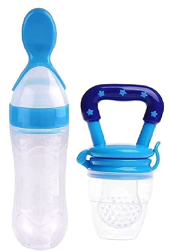 Baby Spoon feeder With Free Fruit Pacifier