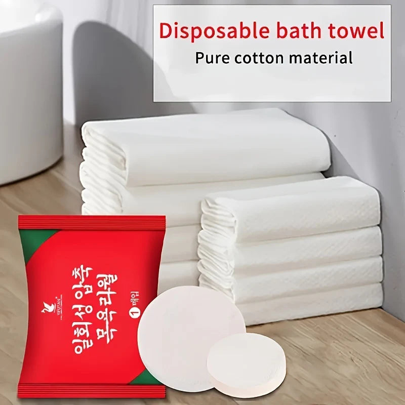 Disposable Compressed Bath Towels Large Size