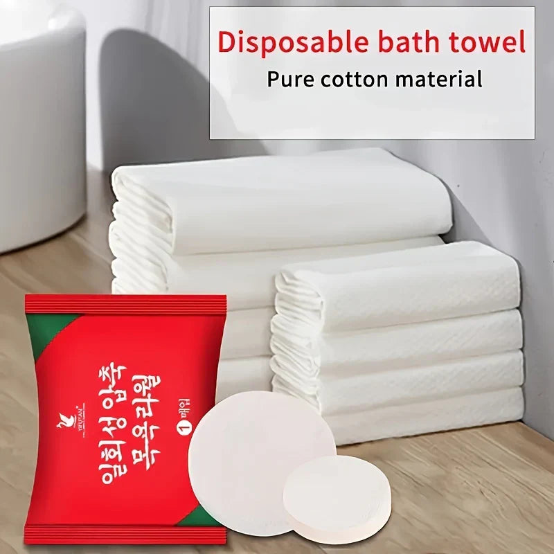 Disposable Compressed Bath Towels Large Size