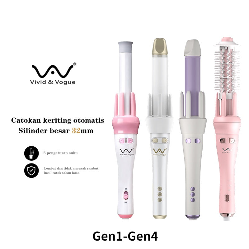 Automatic Rotating Hair Curler