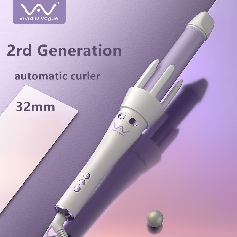 rotating hair curler