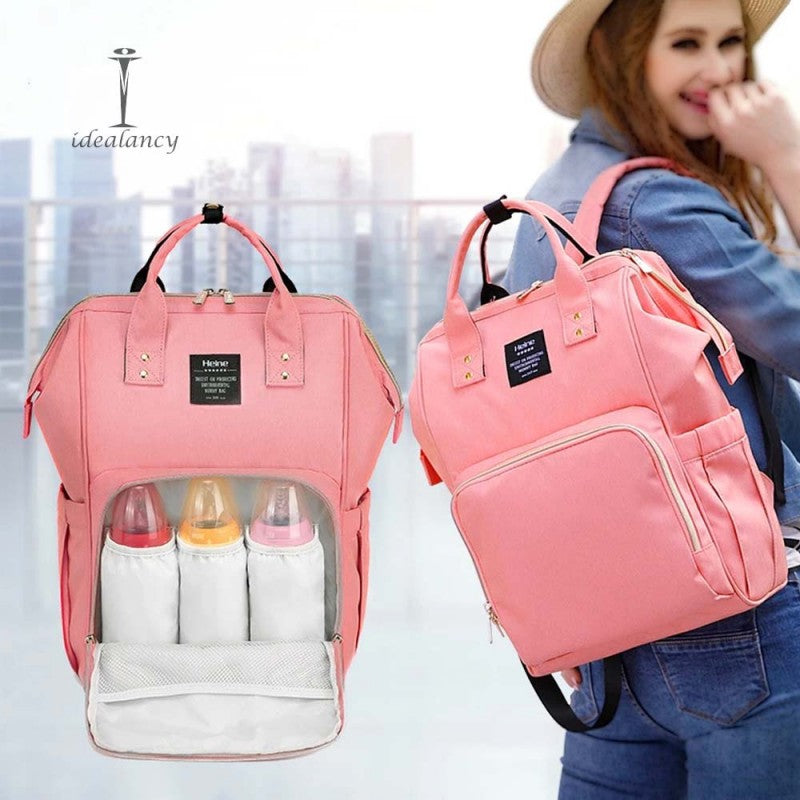 Mommy Backpack - Water Resistant Baby Accessories Bag