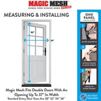 Magic Mesh Magnetic Screen Door