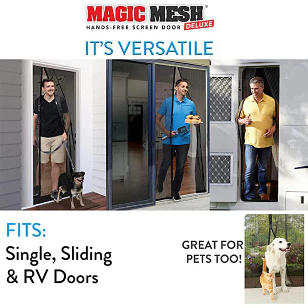 Magic Mesh Magnetic Screen Door