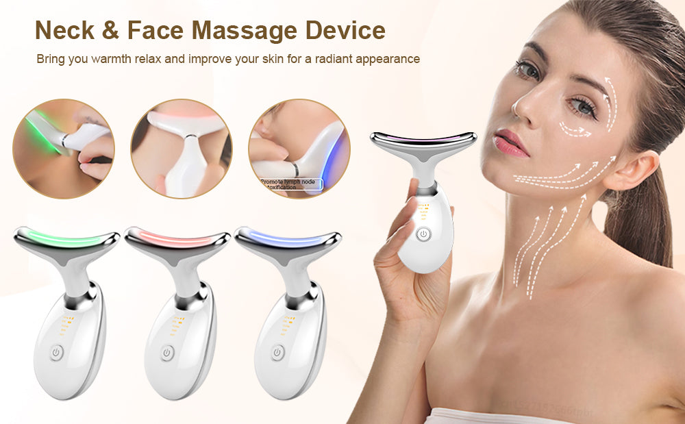 EMS Face Anti Wrinkle Neck Skin Tighten And Double Chin Remover