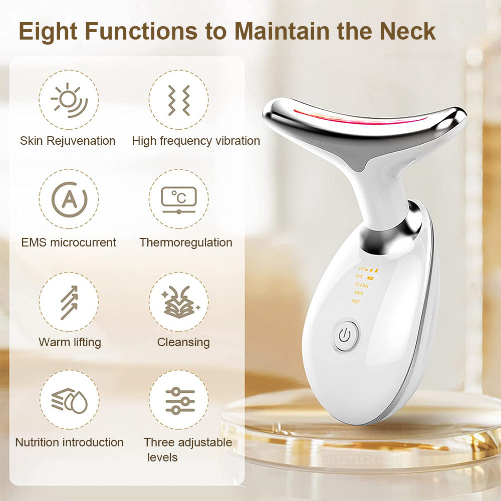 EMS Face Anti Wrinkle Neck Skin Tighten And Double Chin Remover