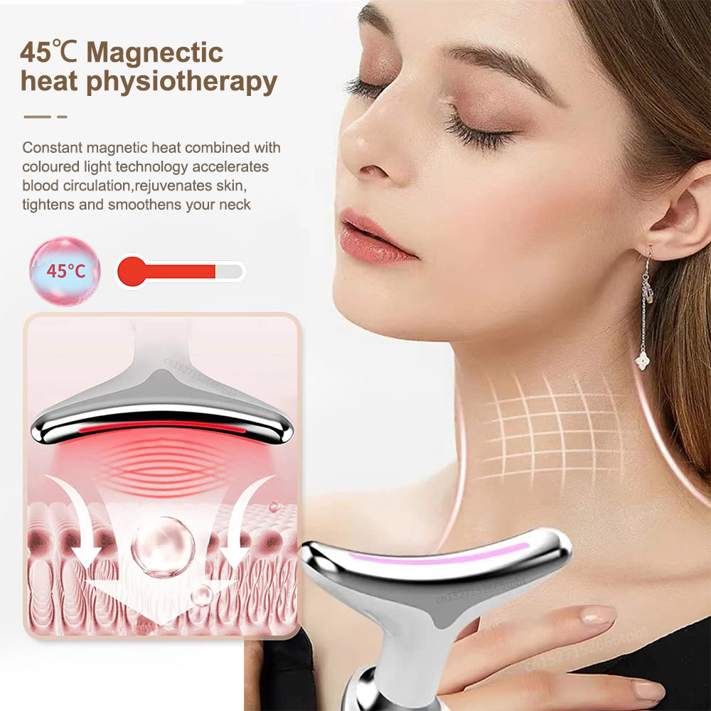 EMS Face Anti Wrinkle Neck Skin Tighten And Double Chin Remover