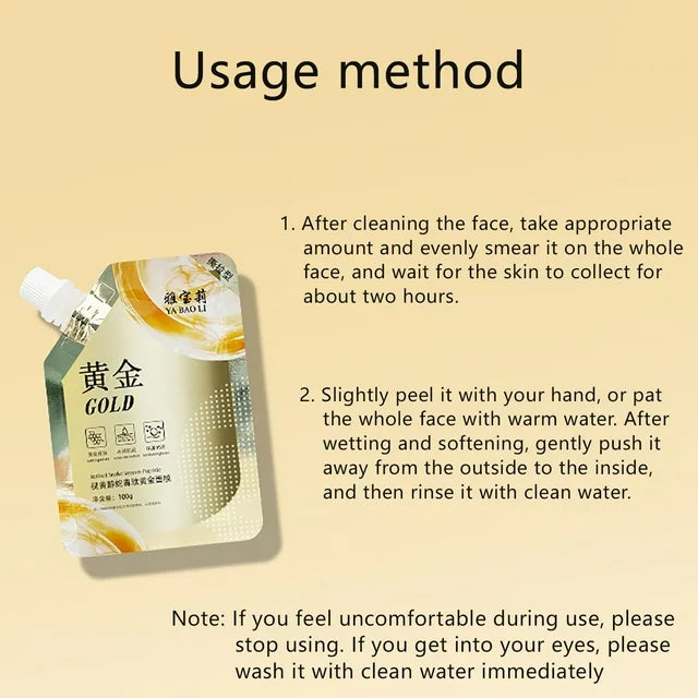 Anti Ageying Retinol Gold Mask