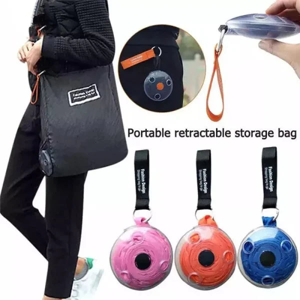 Reusable Polyester Foldable Grocery Shopping Bag