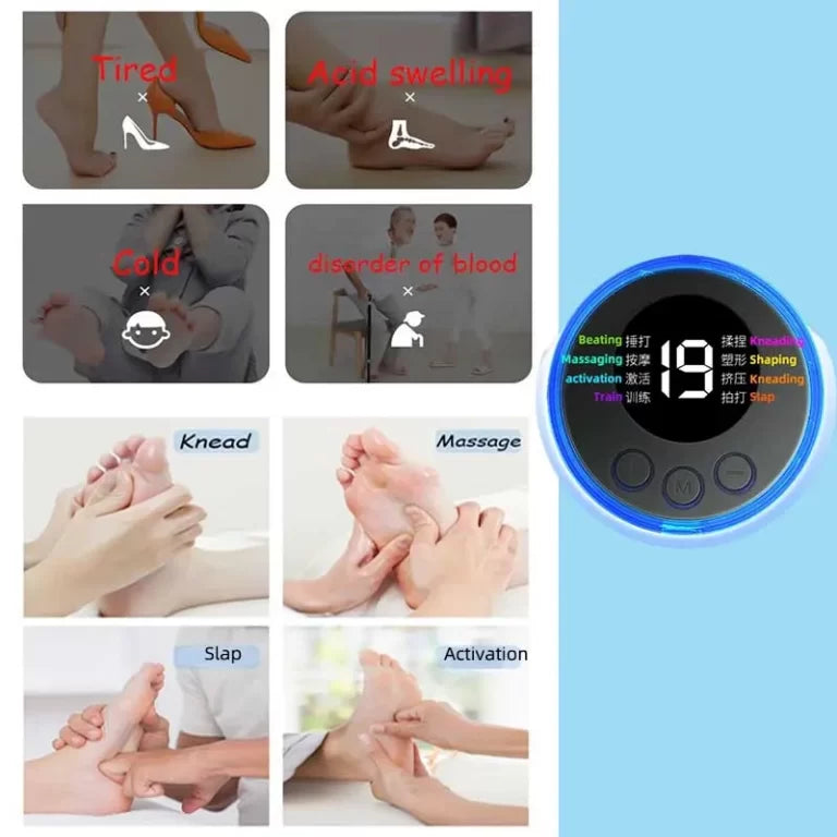 EMS Foot Massager For Lasting Pain Relief