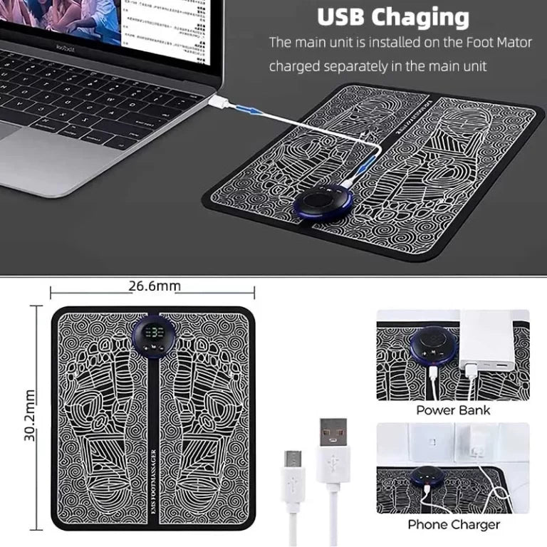 EMS Foot Massager For Lasting Pain Relief