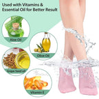 Moisturizing Foot Mask Exfoliating Silicone Socks Beach Protective Socks