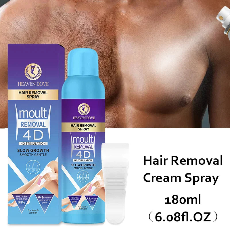 Heaven Dove Hair Removal Spray (Unisex