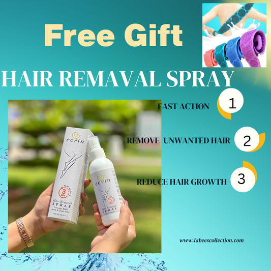 Hair Removal Spray with Free Lofah