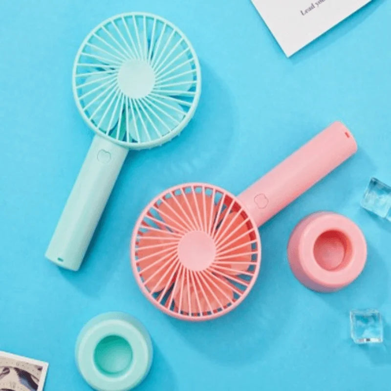 Mini Fan Portable Handheld Rechargeable