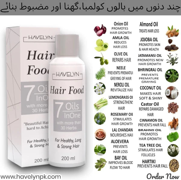 Havelyn Hair Food Oil For Hair Nourishing Moisture