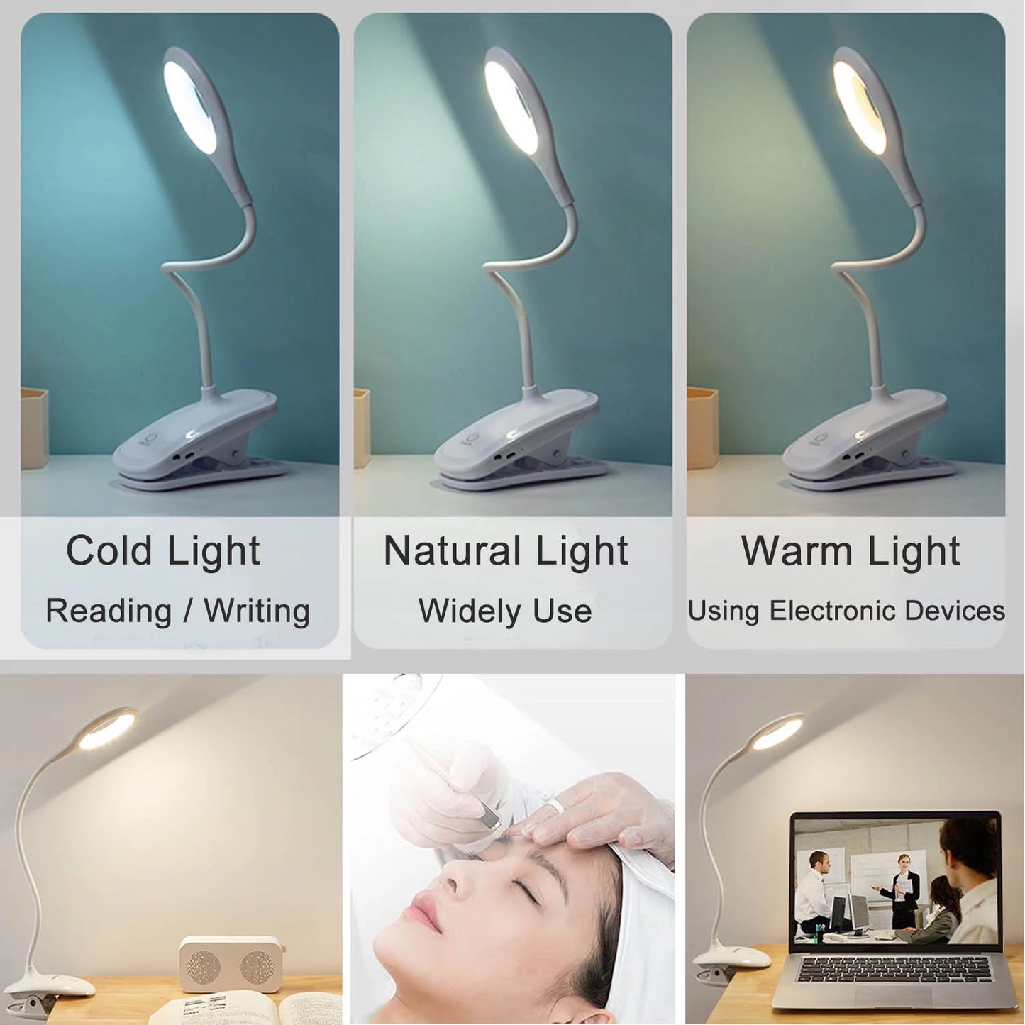 Smart Voice Control USB LED Lamp