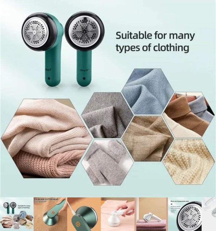 Lint Remover for Clothing Portable Electric Fuzz Pellet LED Display Rechargeable