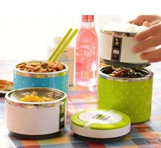 Thermal 2 Layer Portable Lunch Box