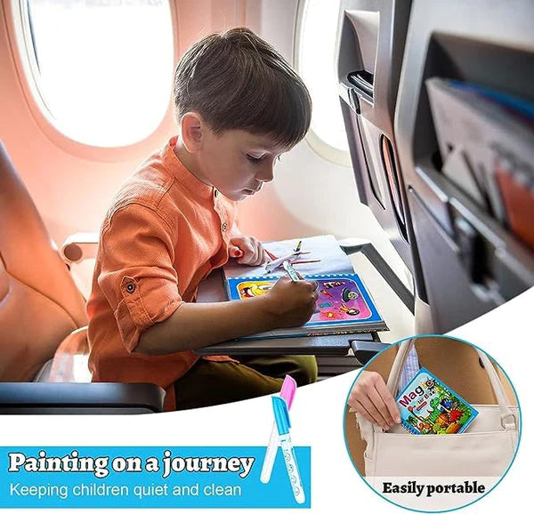 Water Painting Coloring Books For Children