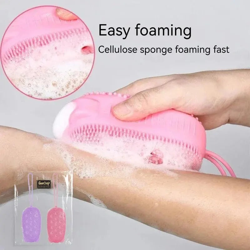 Super Soft Silicon Bubbles Bath Brush