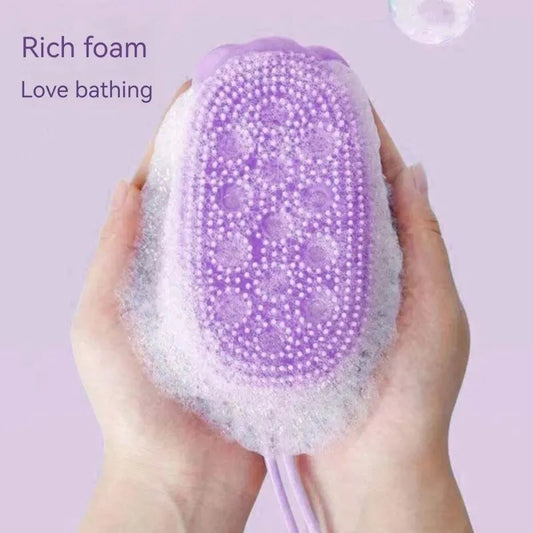 Super Soft Silicon Bubbles Bath Brush