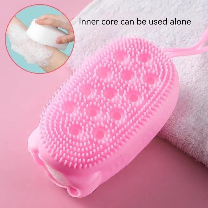 Super Soft Silicon Bubbles Bath Brush