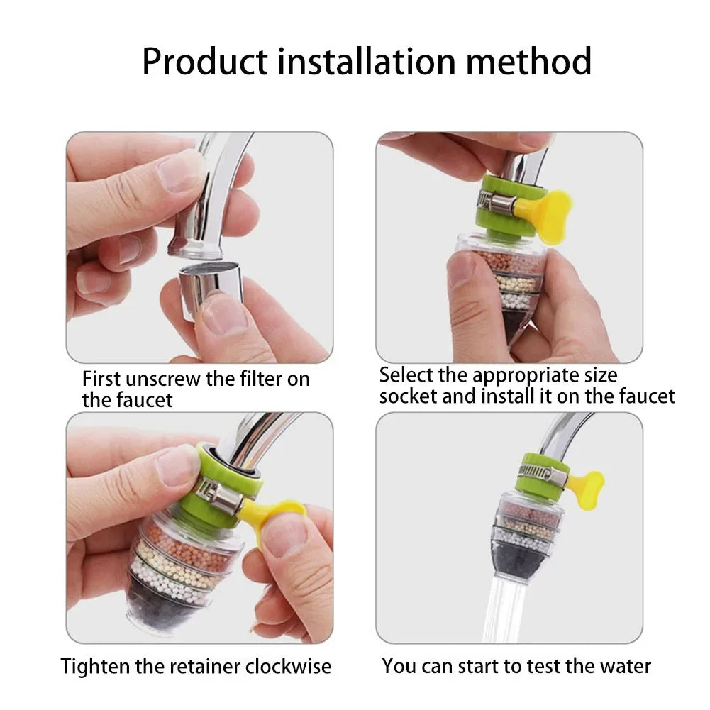 6 Layers Water Filter Tap Purifier