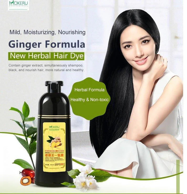 MOKERU Ginger Essence Black Shampoo