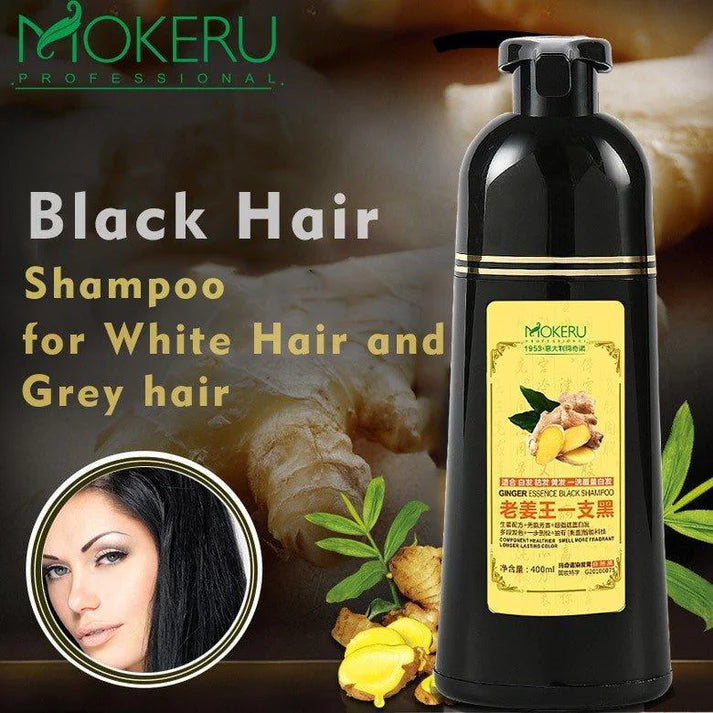 MOKERU Ginger Essence Black Shampoo
