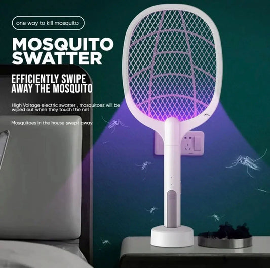 Mosquito Killer Racket Electric  Rechargeable Handheld Mosquito Swatter