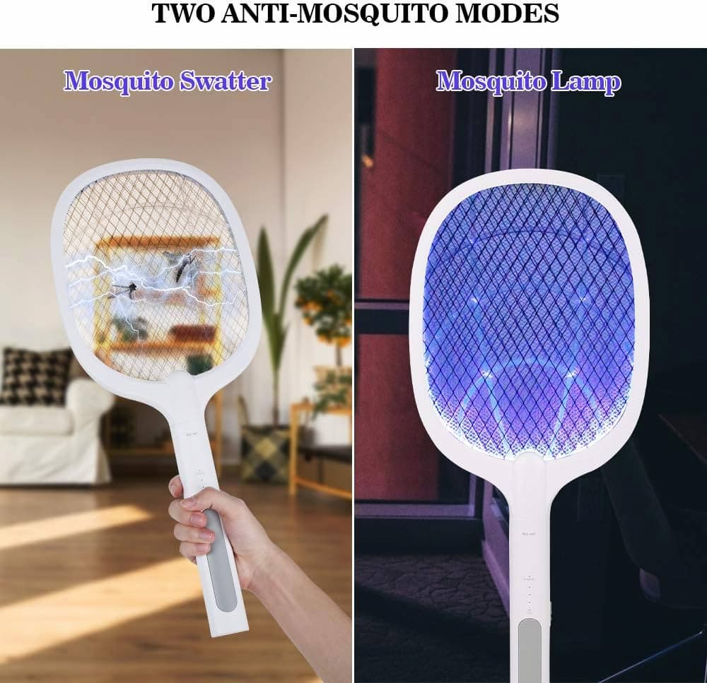 Mosquito Killer Racket Electric  Rechargeable Handheld Mosquito Swatter