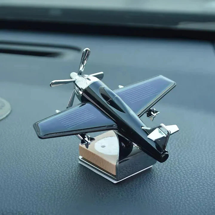 Car Air Freshener Solar Aircraft Decoration