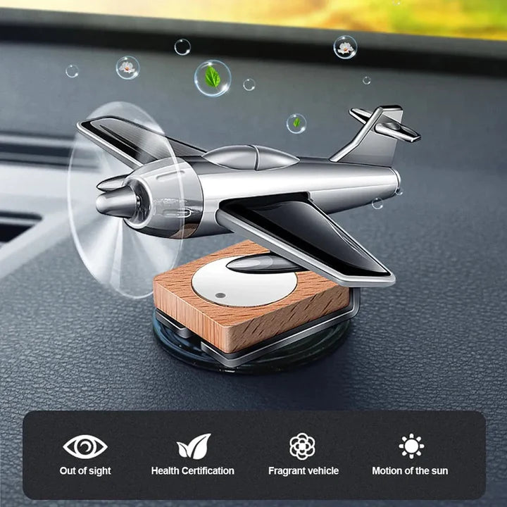 Car Air Freshener Solar Aircraft Decoration