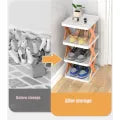 Shoes Racks Storage Organizer Detachable Shoe Racks Saves Family Household Rack Multi Layer Simple Shoes Shelf Color Cabinet