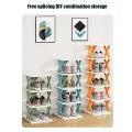 Shoes Racks Storage Organizer Detachable Shoe Racks Saves Family Household Rack Multi Layer Simple Shoes Shelf Color Cabinet