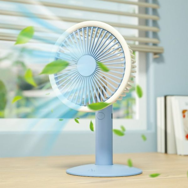Portable Automatic Wireless Usb Fan With 5 Speed