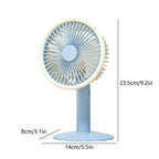 Portable Automatic Wireless Usb Fan With 5 Speed
