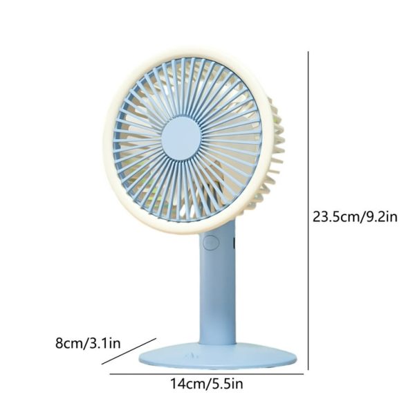 Portable Automatic Wireless Usb Fan With 5 Speed