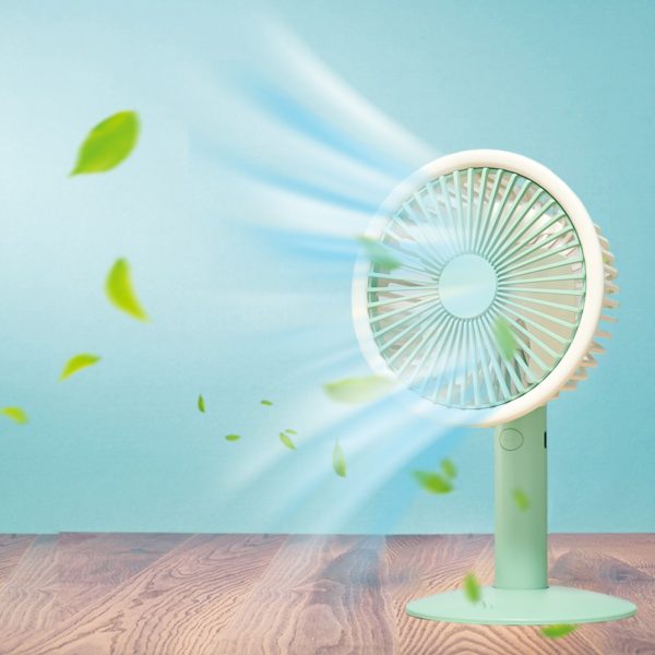 Portable Automatic Wireless Usb Fan With 5 Speed