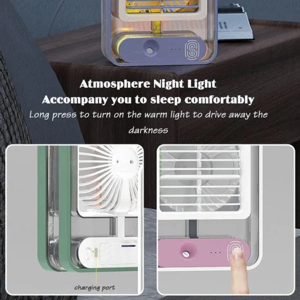 Portable Rechargeable Air Cooler Fan