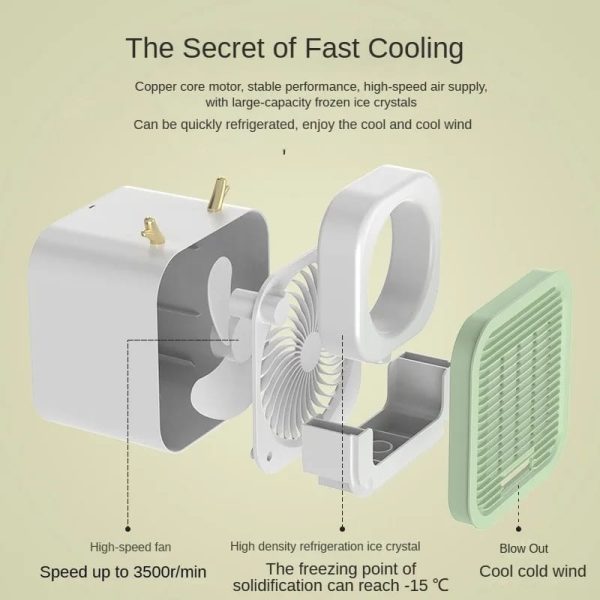 Rechargeable Strong  Cooling Fan