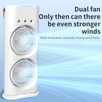 Rechargeable Double Cooling  Fan