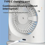 Rechargeable Double Cooling  Fan