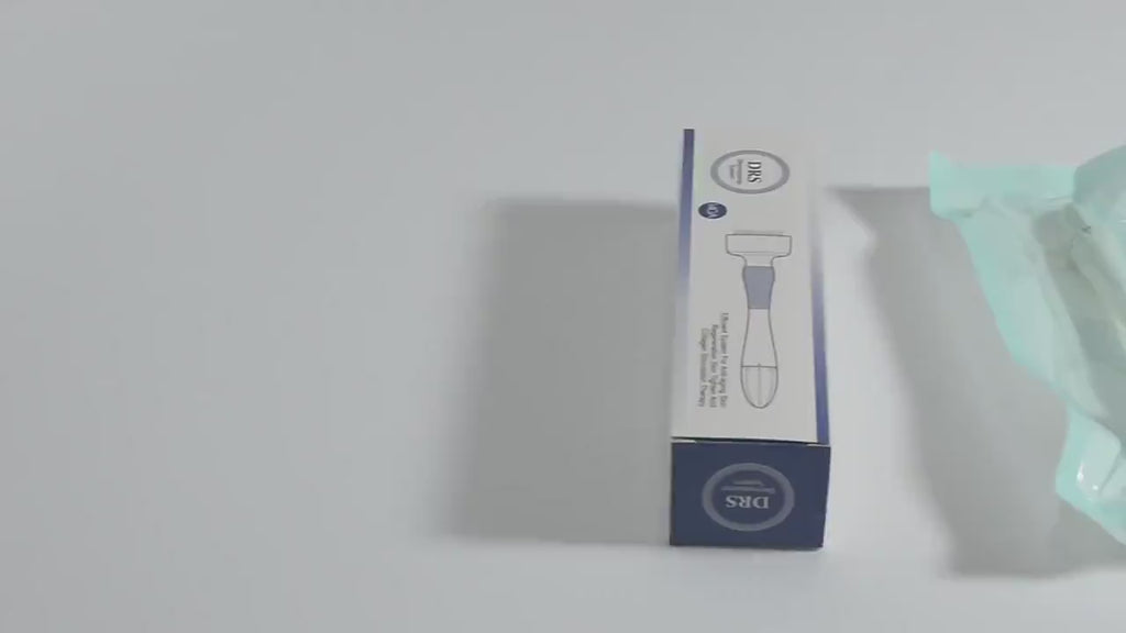 Professional Derma Stamp Adjustable 0–3mm – 140 Pin Titanium Micro Needling