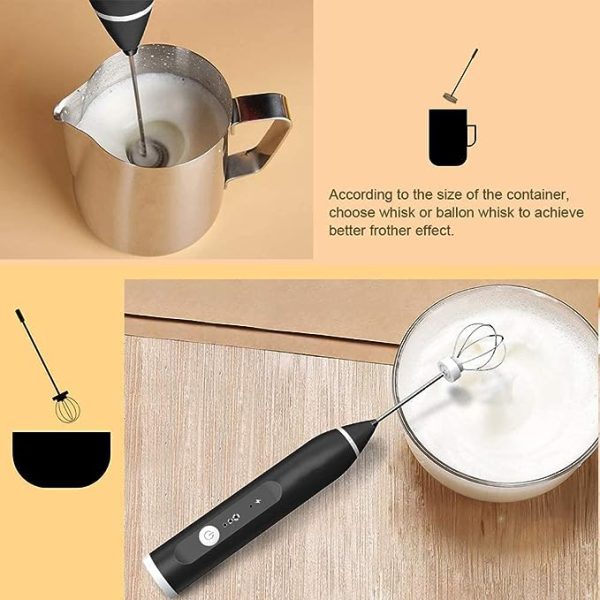 Electric Rechargeable Coffee Beater