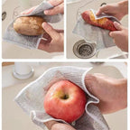 Non Scratch Wire Multipurpose Scrubbing Washing Cleaning Cloth 4 PC