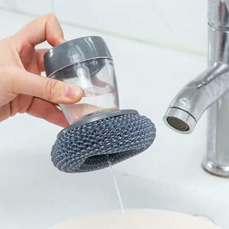 Soap Dispensing Palm Brush