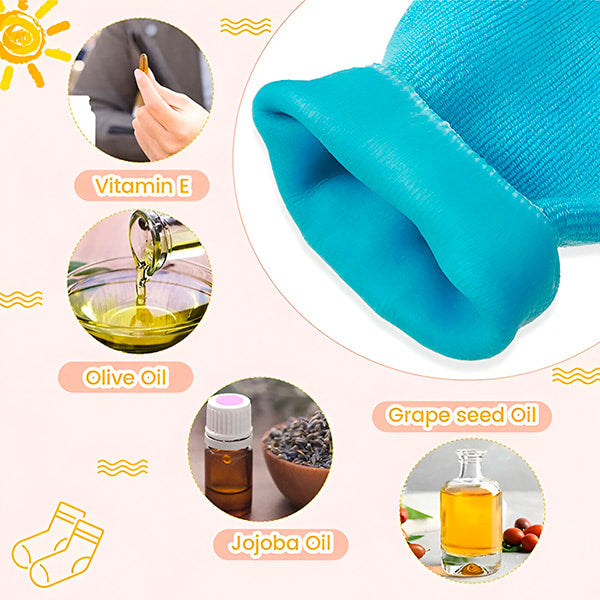 Reusable Silicone Spa Gel Socks